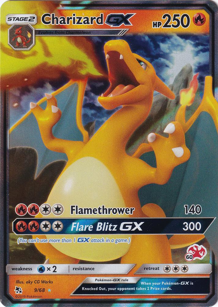 Charizard GX 9/68 Battle Acadamy