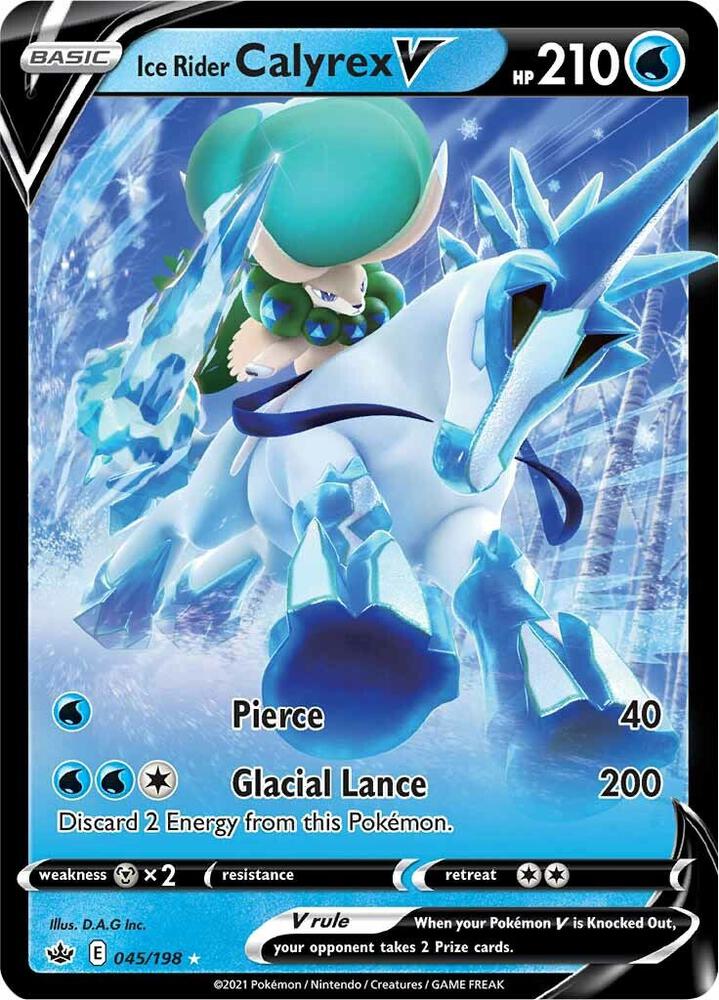 Ice Rider Calyrex 45/198
